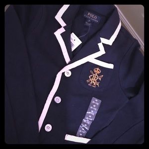 Child’s size M polo blazer